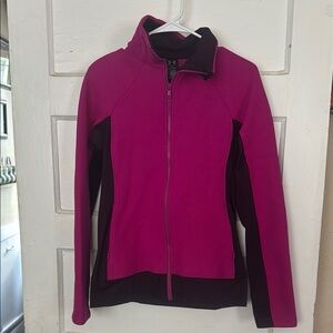 Under Armour Pink and Black Ski Jacket Performance Fit